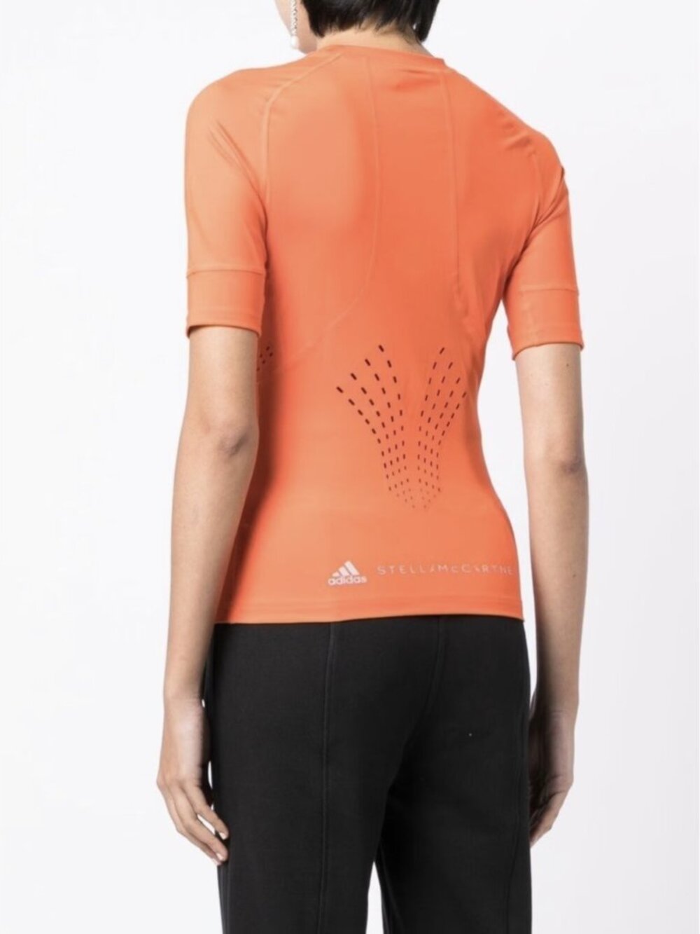 Adidas Stella McCartney TruePurpose Short Sleeve Training Shirt - Size XL - Picture 11 of 13